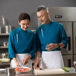 Áo đồng phục bếp tay dài may sẵn NAMA300