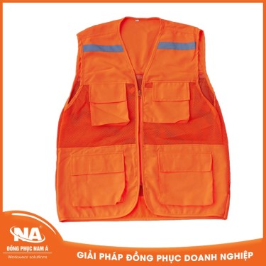 Áo ghi lê phản quang 4 túi GK