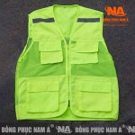 Áo ghi lê phản quang 4 túi GK