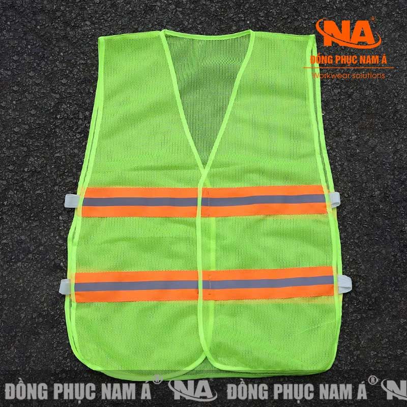 Áo lưới phản quang thun 2 bên GK