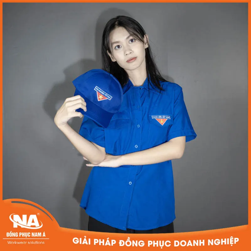 Áo sơ mi đoàn thanh niên Việt Nam may sẵn