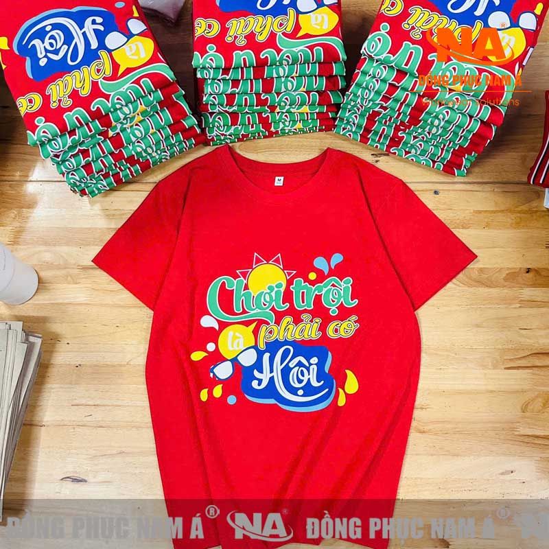 Áo thun đồng phục nhóm in hình