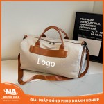Balo vải bố thời trang in logo NAMA873