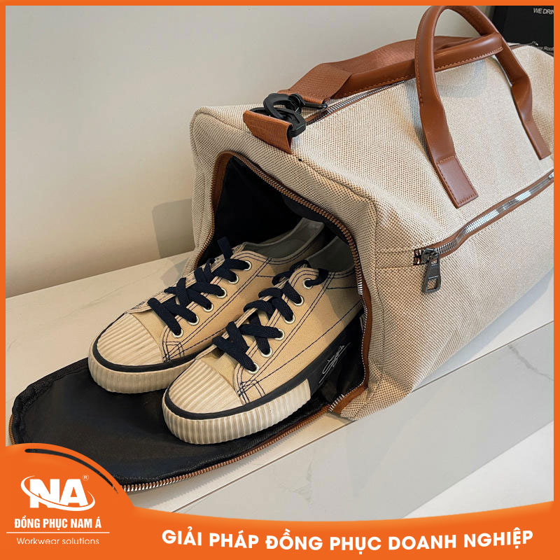 Balo vải bố thời trang in logo NAMA873