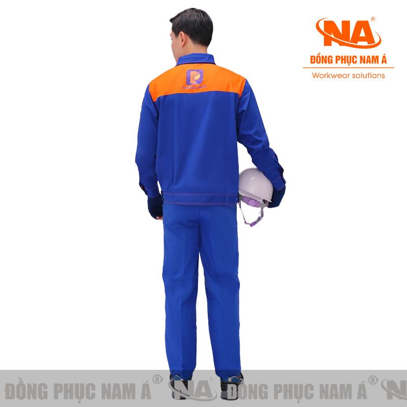 Bộ quần áo nhân viên xăng dầu may sẵn