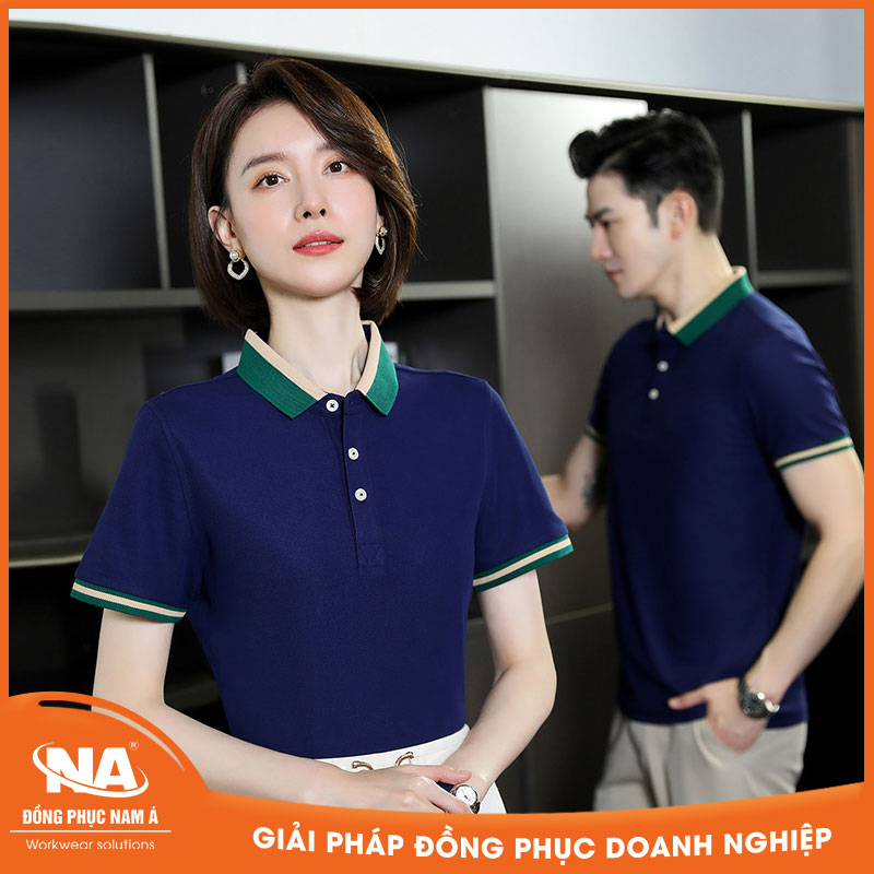 Áo thun đồng phục có cổ NAMA013