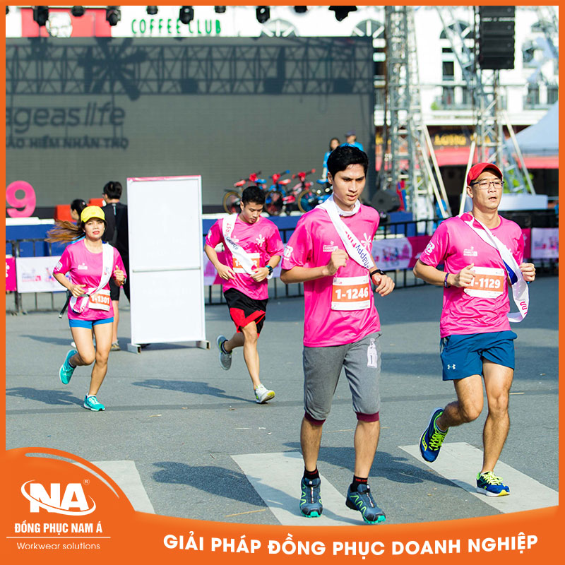 Áo thun đồng phục sự kiện Happy Ekiden NAMA080