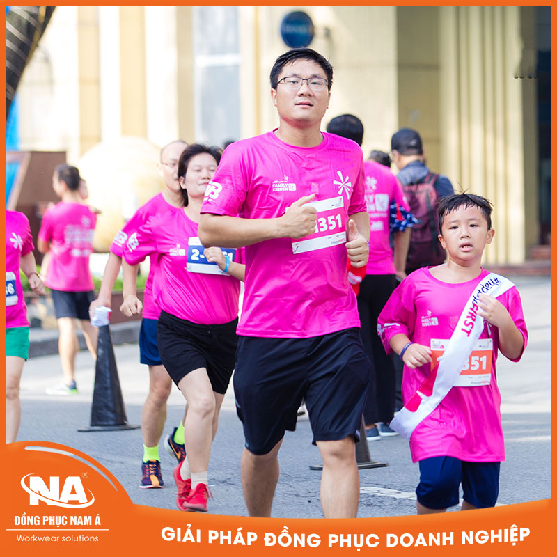 Áo thun đồng phục sự kiện Happy Ekiden NAMA080