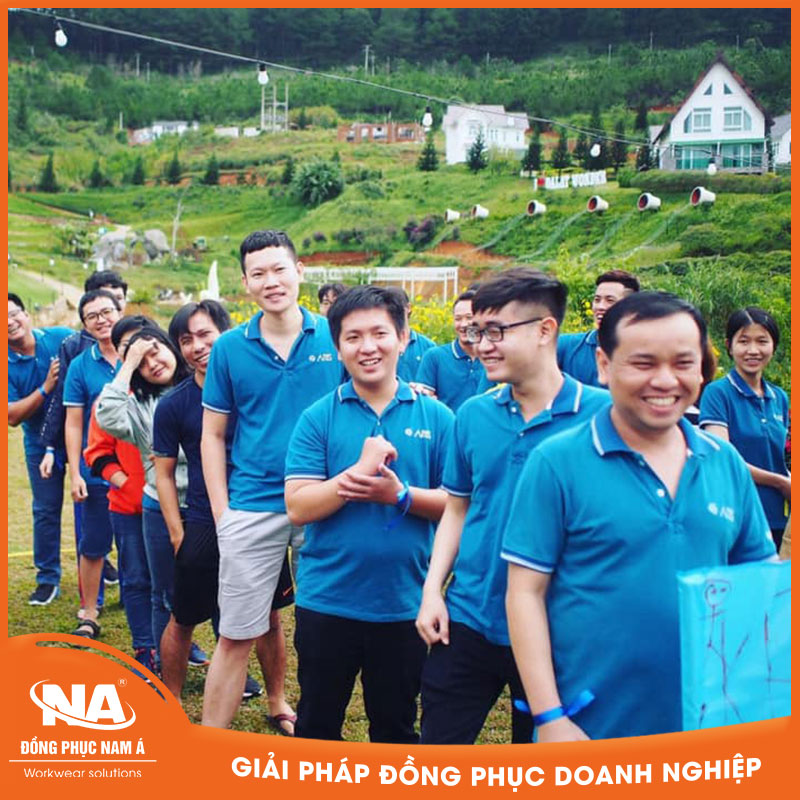 Áo thun đồng phục team building ARIS NAMA701