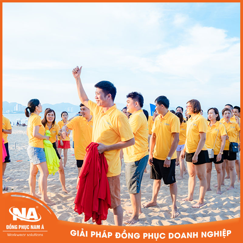 Áo thun đồng phục team building NAFACO NAMA702