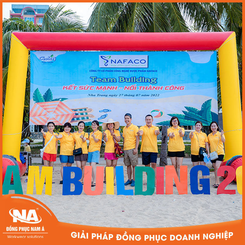 Áo thun đồng phục team building NAFACO NAMA702