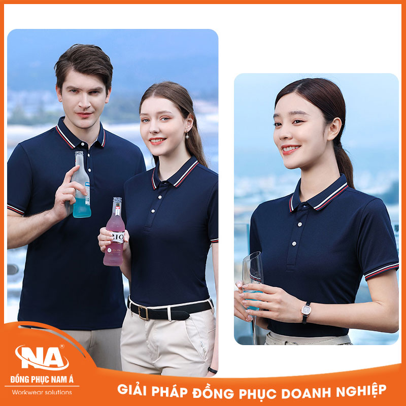 Áo thun polo đồng phục công ty NAMA016