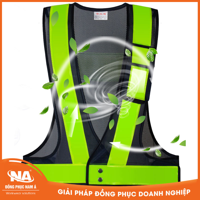 Áo phản quang bảo hộ lao động chữ A NAMA673