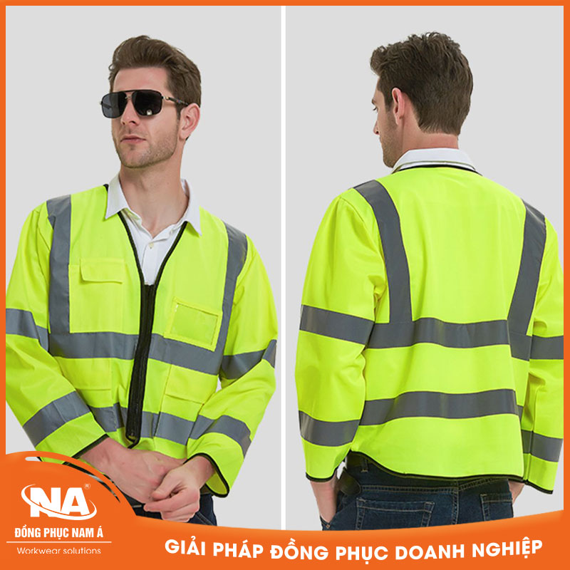 Áo phản quang bảo hộ lao động NAMA672