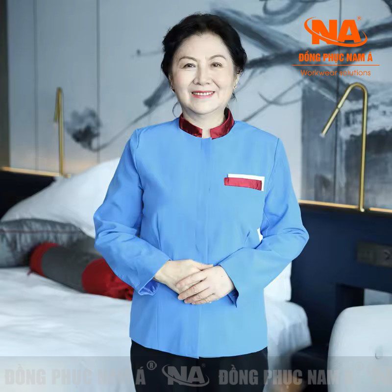 Đồng phục buồng phòng may sẵn