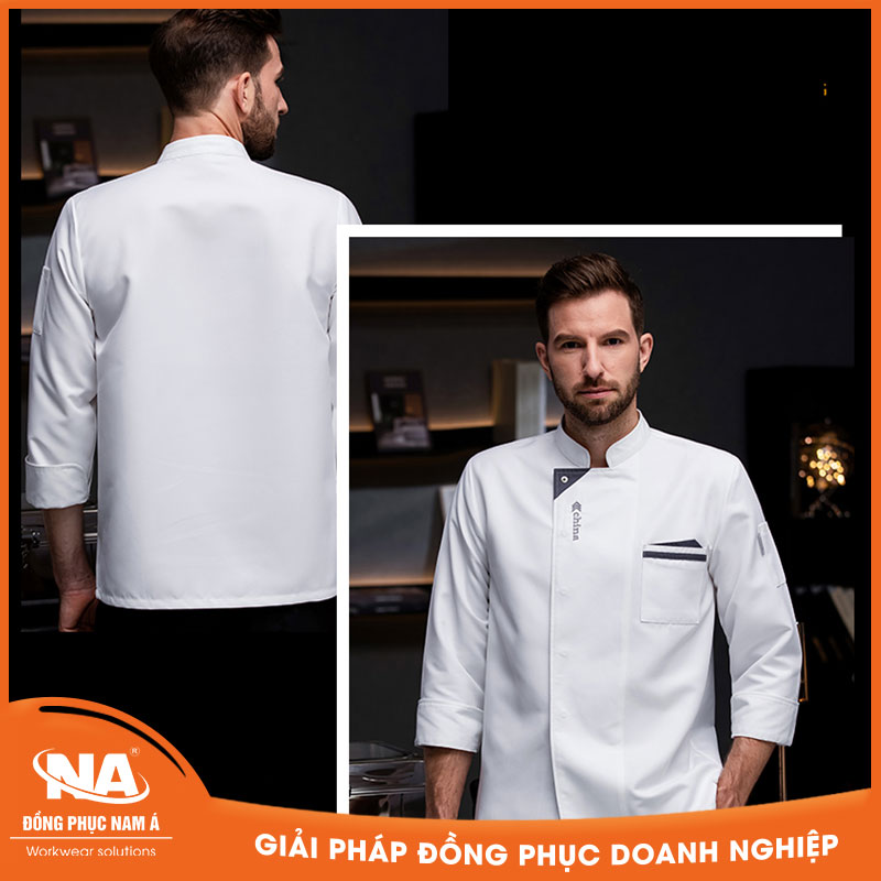 Đồng phục bếp nhà hàng cách tân NAMA404