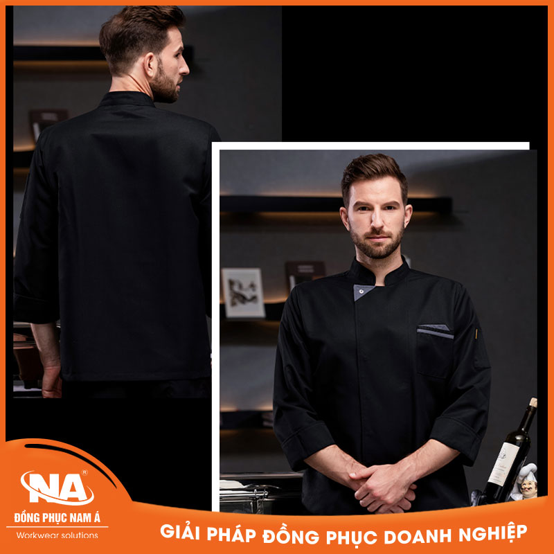 Đồng phục bếp nhà hàng cách tân NAMA404