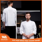 Đồng phục bếp nhà hàng cách tân NAMA405