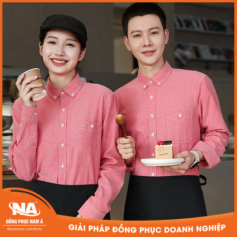 Đồng phục nhân viên phục vụ quán cafe NAMA508