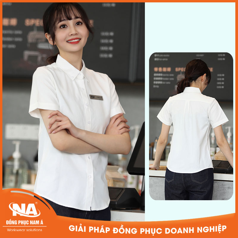 Đồng phục nhân viên phục vụ quán cafe NAMA512