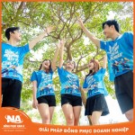 Áo thun đồng phục team building NAMA707