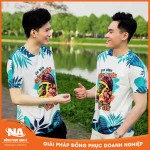Áo thun đồng phục team building NAMA710