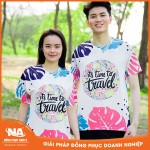 Áo thun đồng phục team building NAMA711