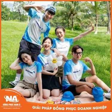 Áo thun đồng phục team building NAMA712