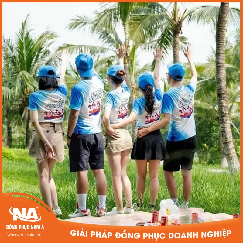 Áo thun đồng phục team building NAMA712