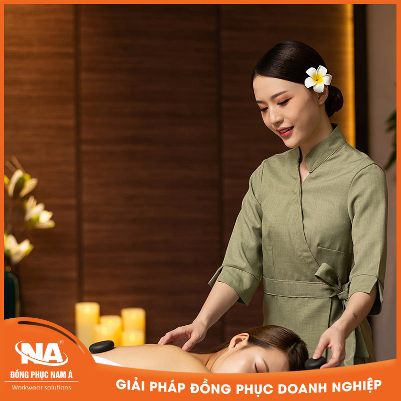 Đồng phục nhân viên spa NAMA904