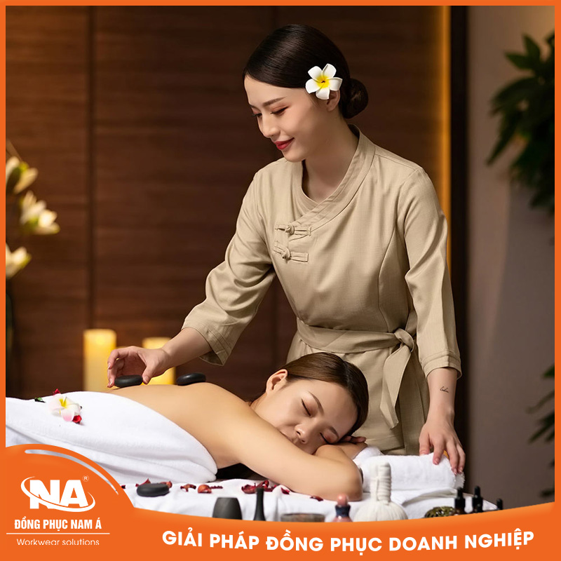 Đồng phục nhân viên spa NAMA906