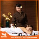 Đồng phục nhân viên spa NAMA906
