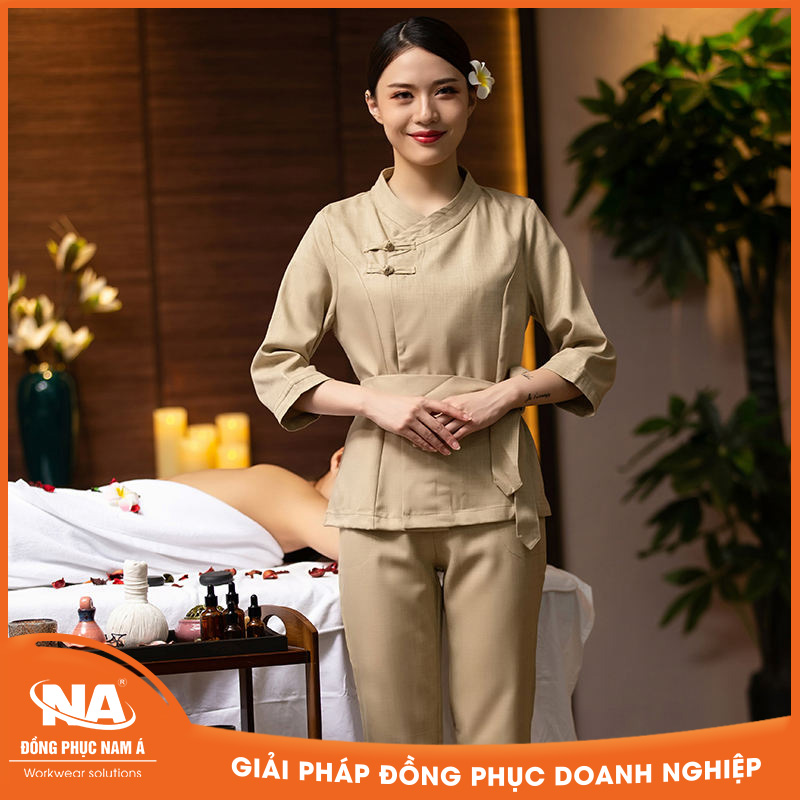 Đồng phục nhân viên spa NAMA906