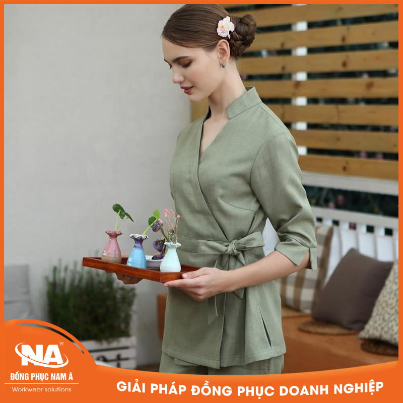Đồng phục nhân viên spa NAMA907