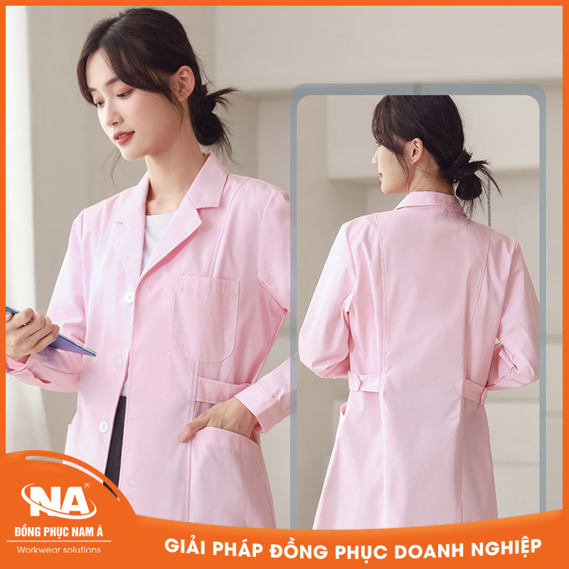 Đồng phục áo blouse bác sĩ nữ NAMA302
