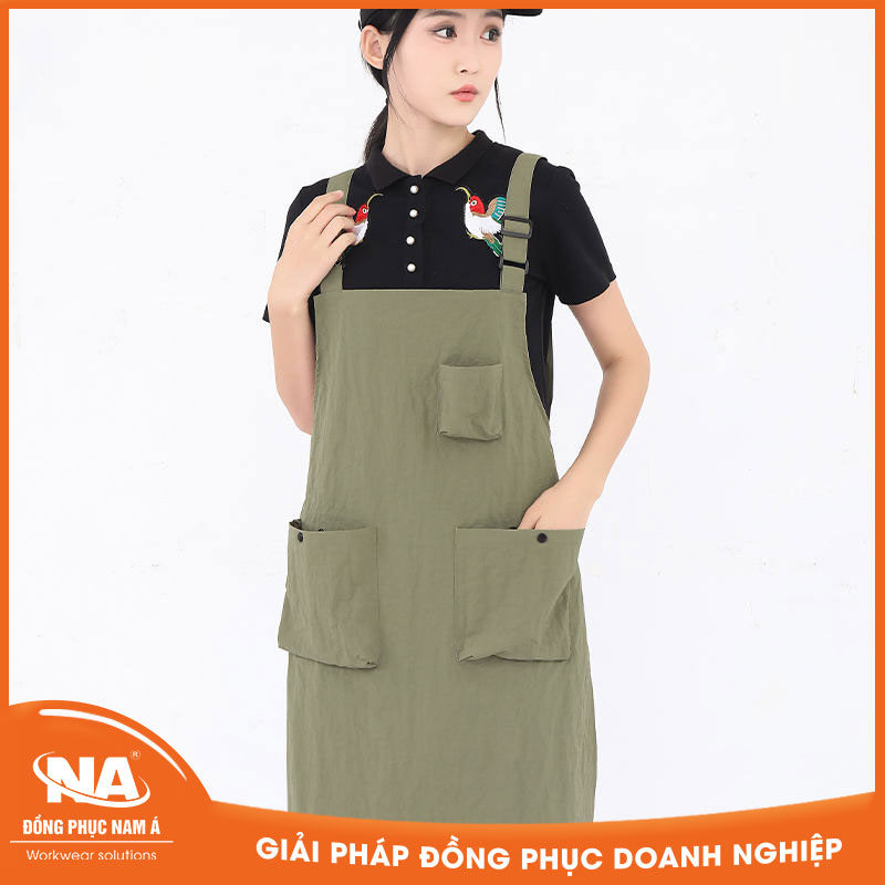 Tạp dề đồng phục nhà hàng cà phê NAMA102