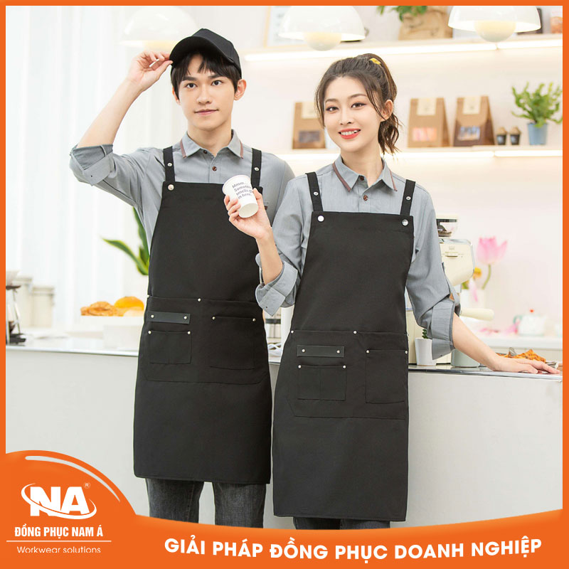 Tạp dề đồng phục nhà hàng cà phê NAMA107