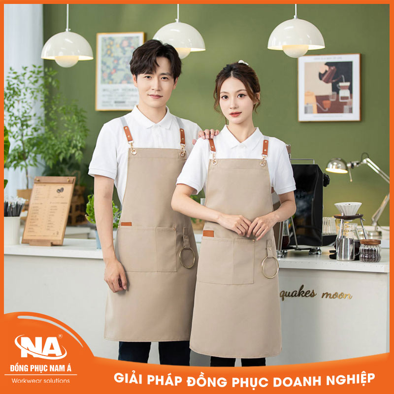 Tạp dề đồng phục nhà hàng cà phê NAMA111
