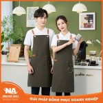 Tạp dề đồng phục nhà hàng cà phê NAMA111