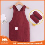 Tạp dề đồng phục nhà hàng cà phê NAMA112