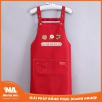 Tạp dề đồng phục nhà hàng cà phê NAMA114