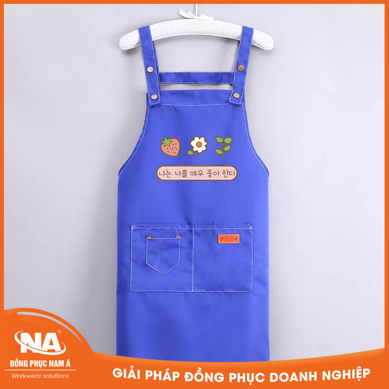 Tạp dề đồng phục nhà hàng cà phê NAMA114